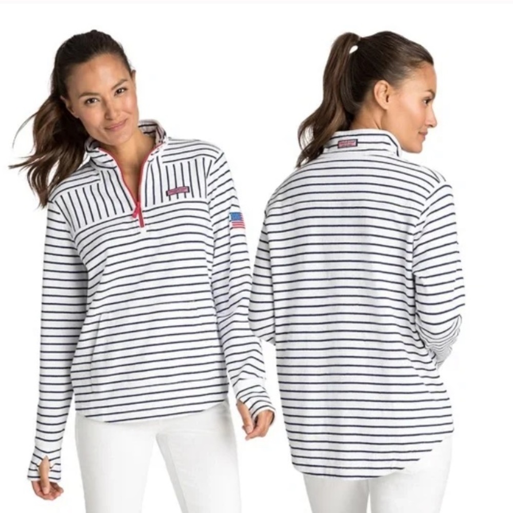 Vineyard Vines Mixed Stripe Relaxed Shep Shirt